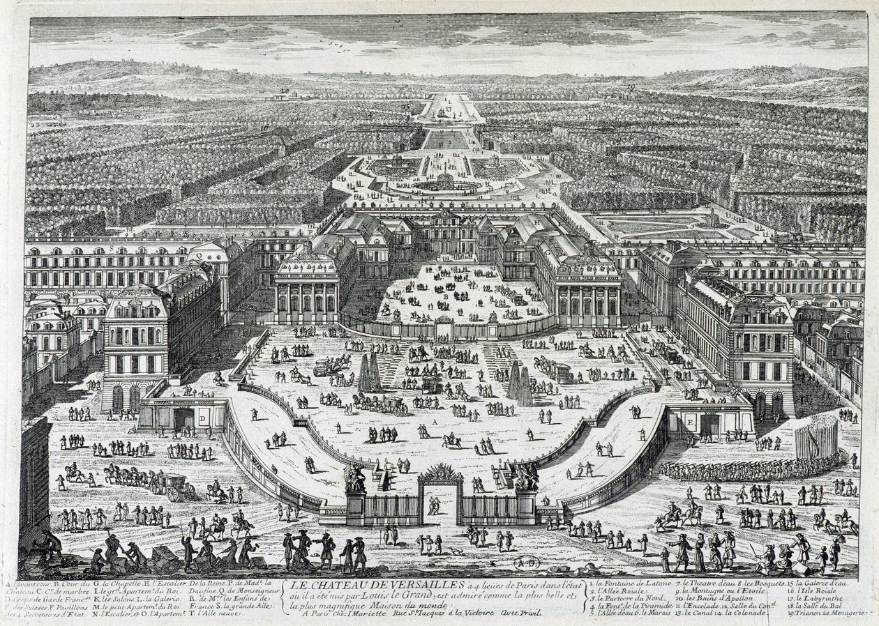 Vue de la cour d
