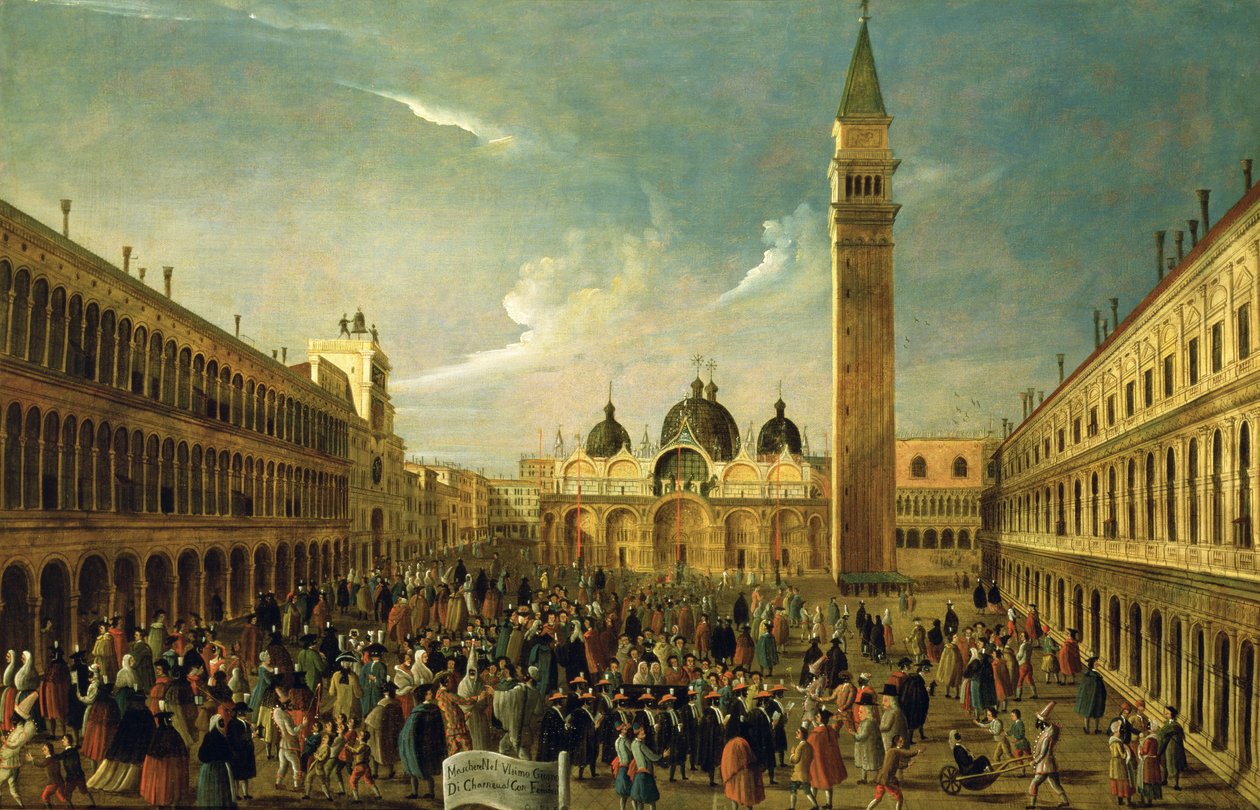 Le dernier jour du carnaval, Place Saint-Marc, Venise - Gabriele Bella