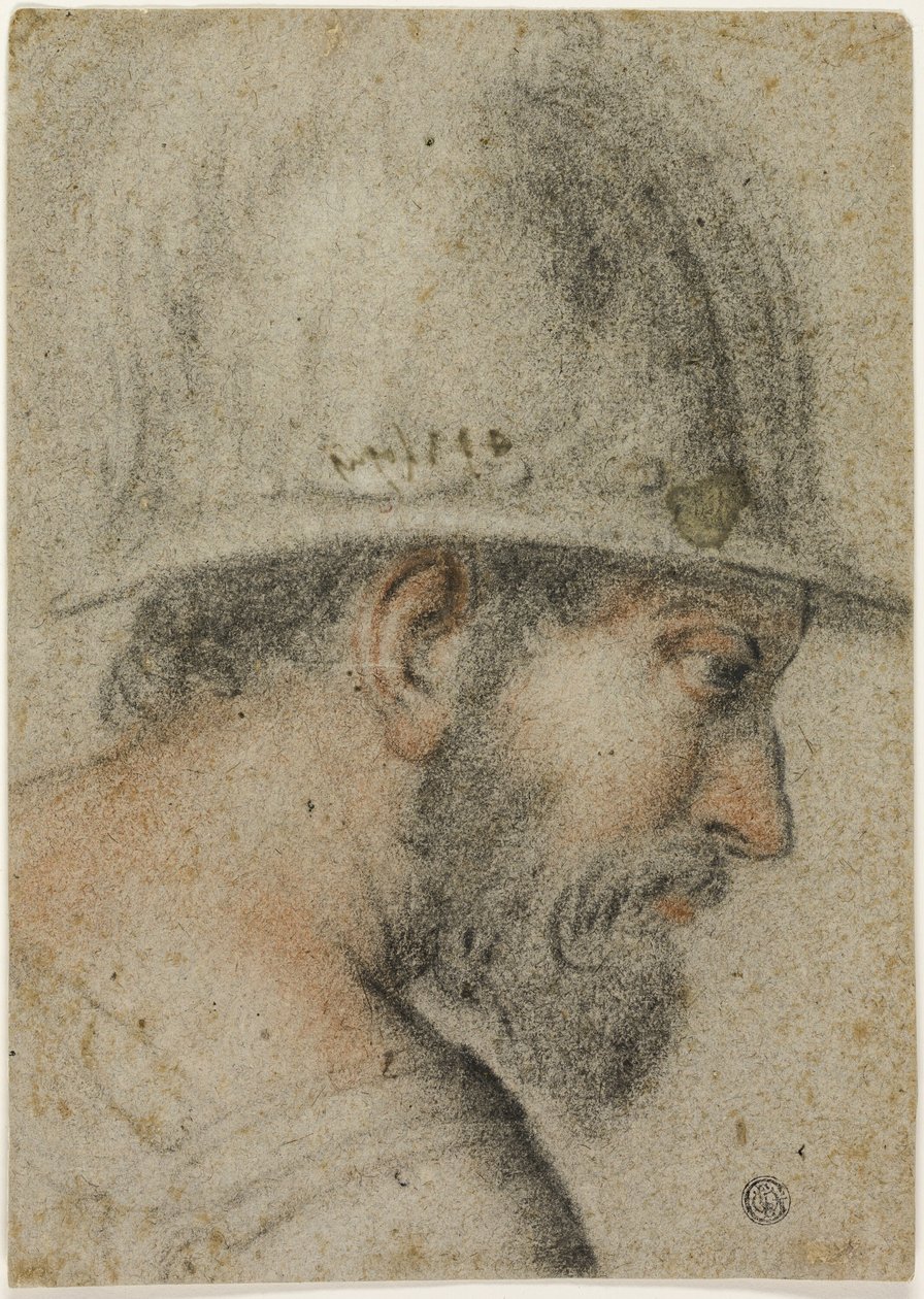 Profil Tête de soldat avec casque - Gabriele Caliari