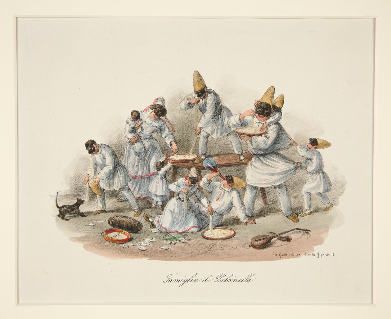 Famille de Pulcinella - Gaetano Dura