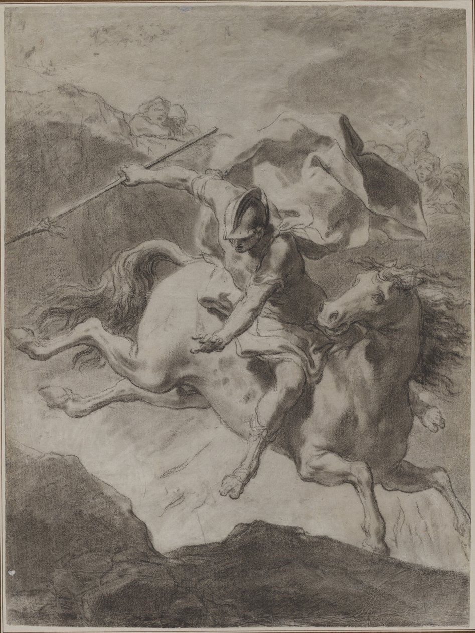 Mort de Marcus Curtius - Gaetano Gandolfi