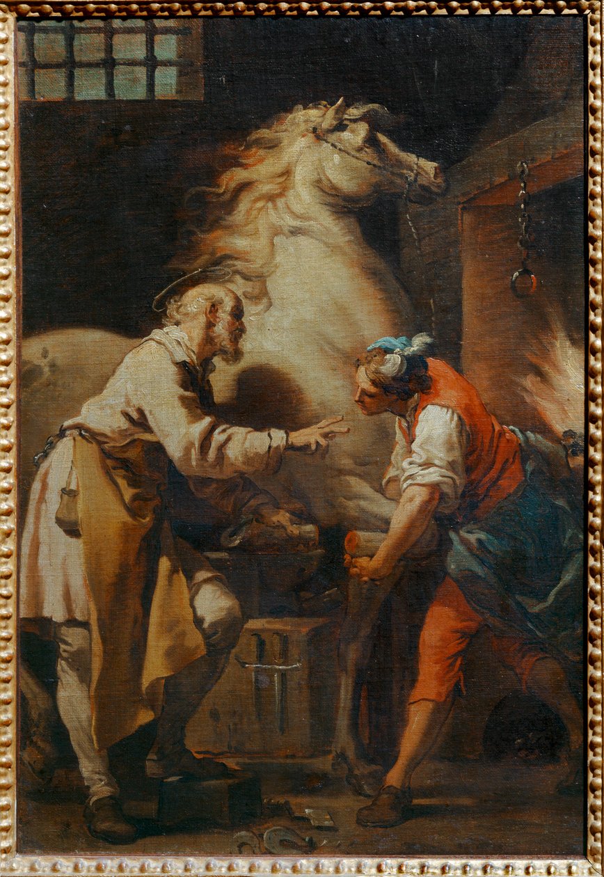Le Miracle de saint Eloi - The miracle of Saint Eligius ... - Gaetano Gandolfi