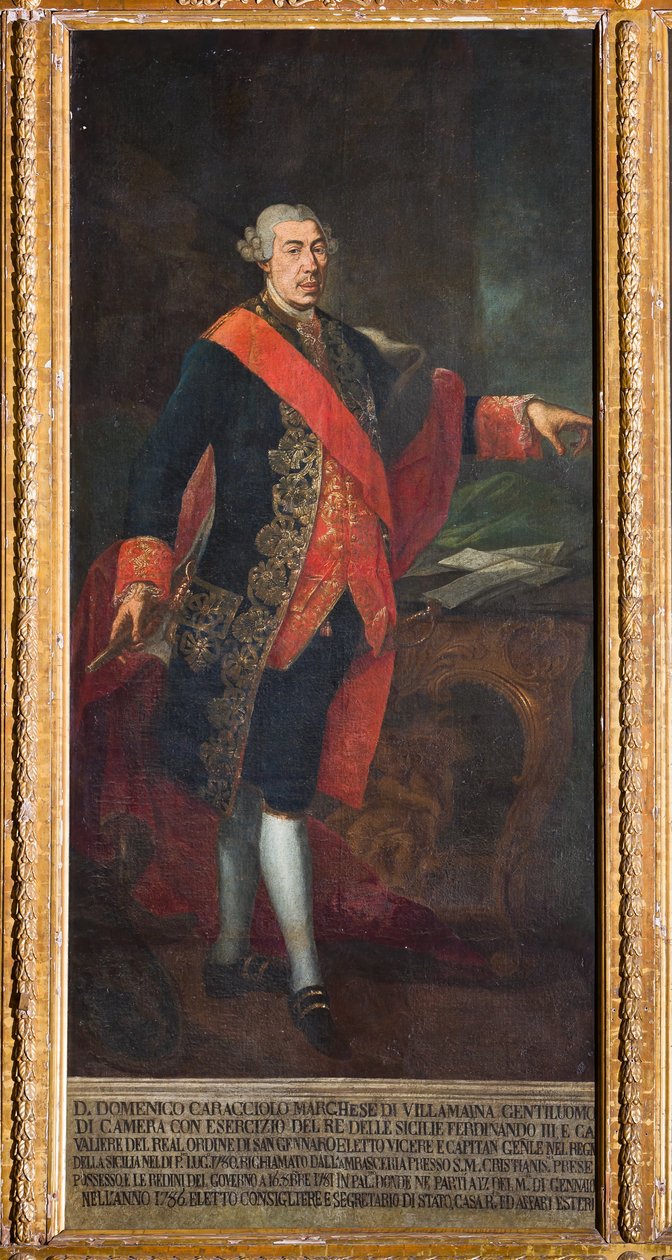 Vice-roi Domenico Caracciolo - Gaetano Mangano