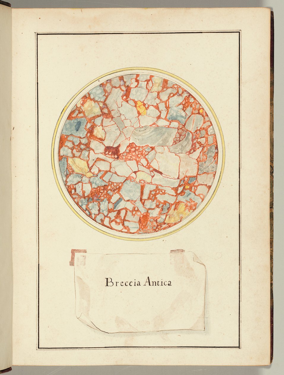 Breccia Antica, de différents types de pierre, Italie - Gaetano Piccini