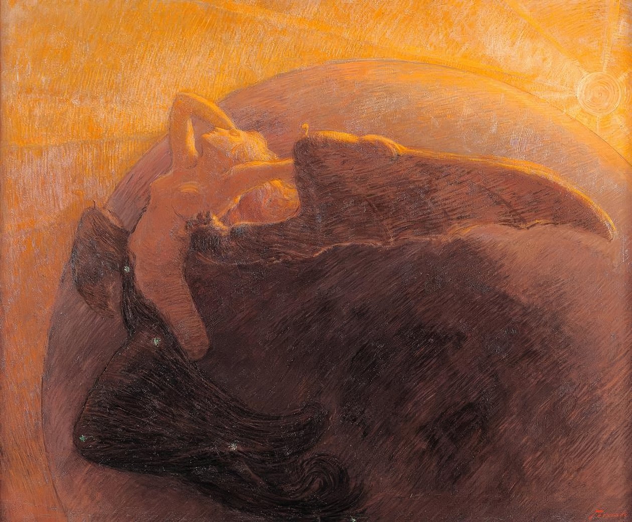 Le jour réveille la nuit - Gaetano Previati