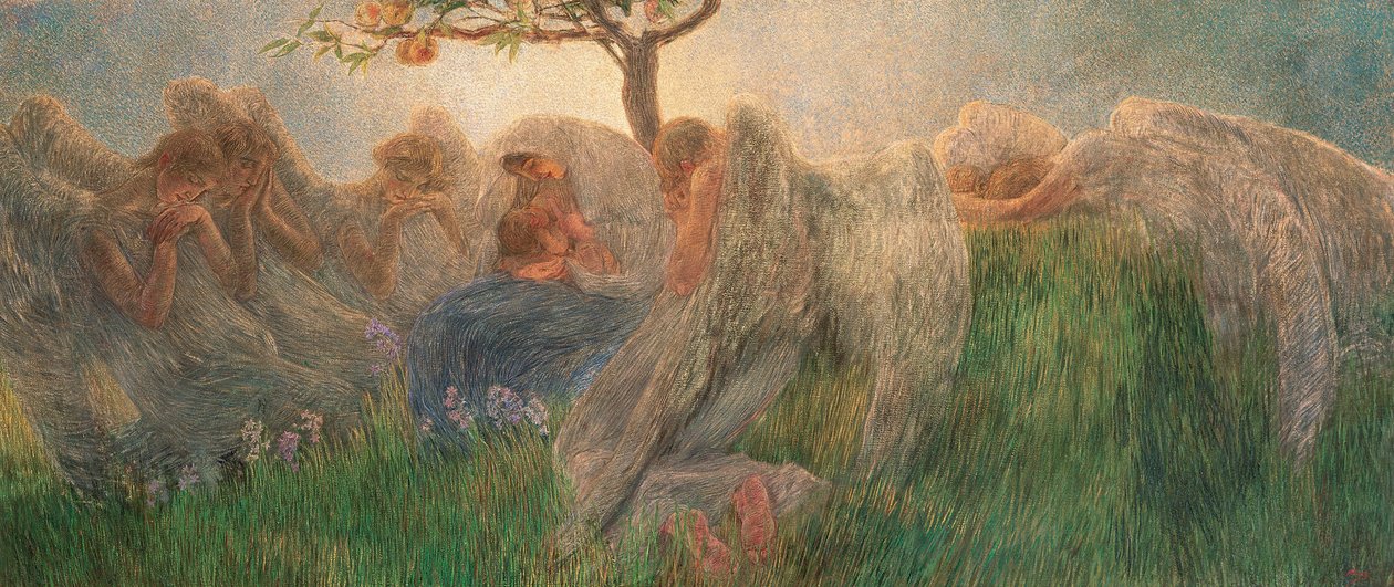 Maternité, 1890-1891 - Gaetano Previati