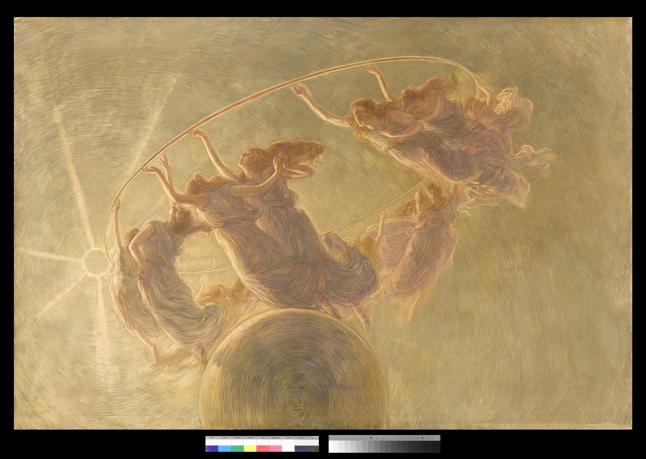 La danse des heures - Gaetano Previati