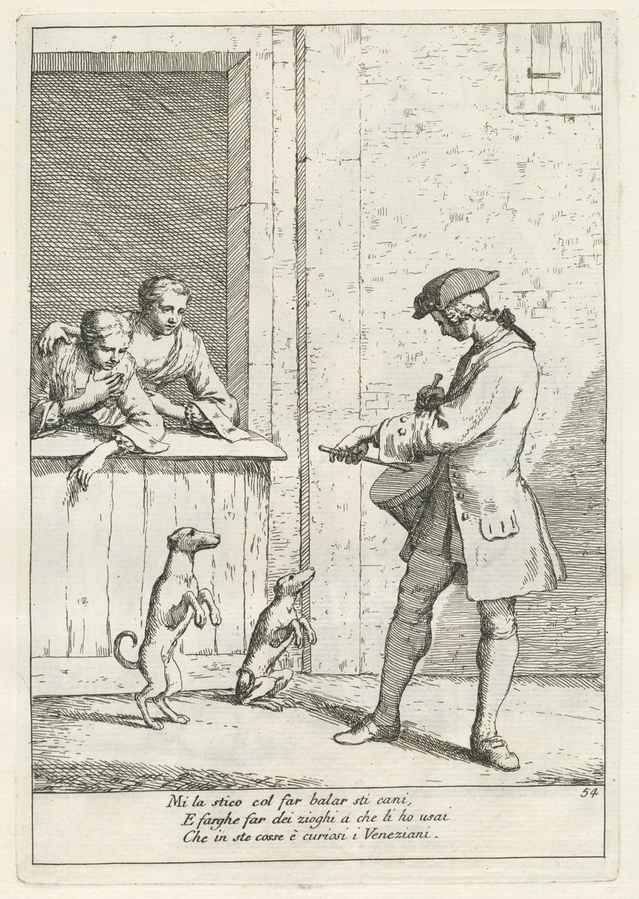Marchand de draps - Gaetano Zompini