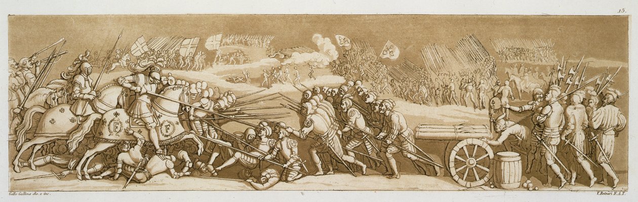 La bataille de Melegnano, 1515, planche 15 de 