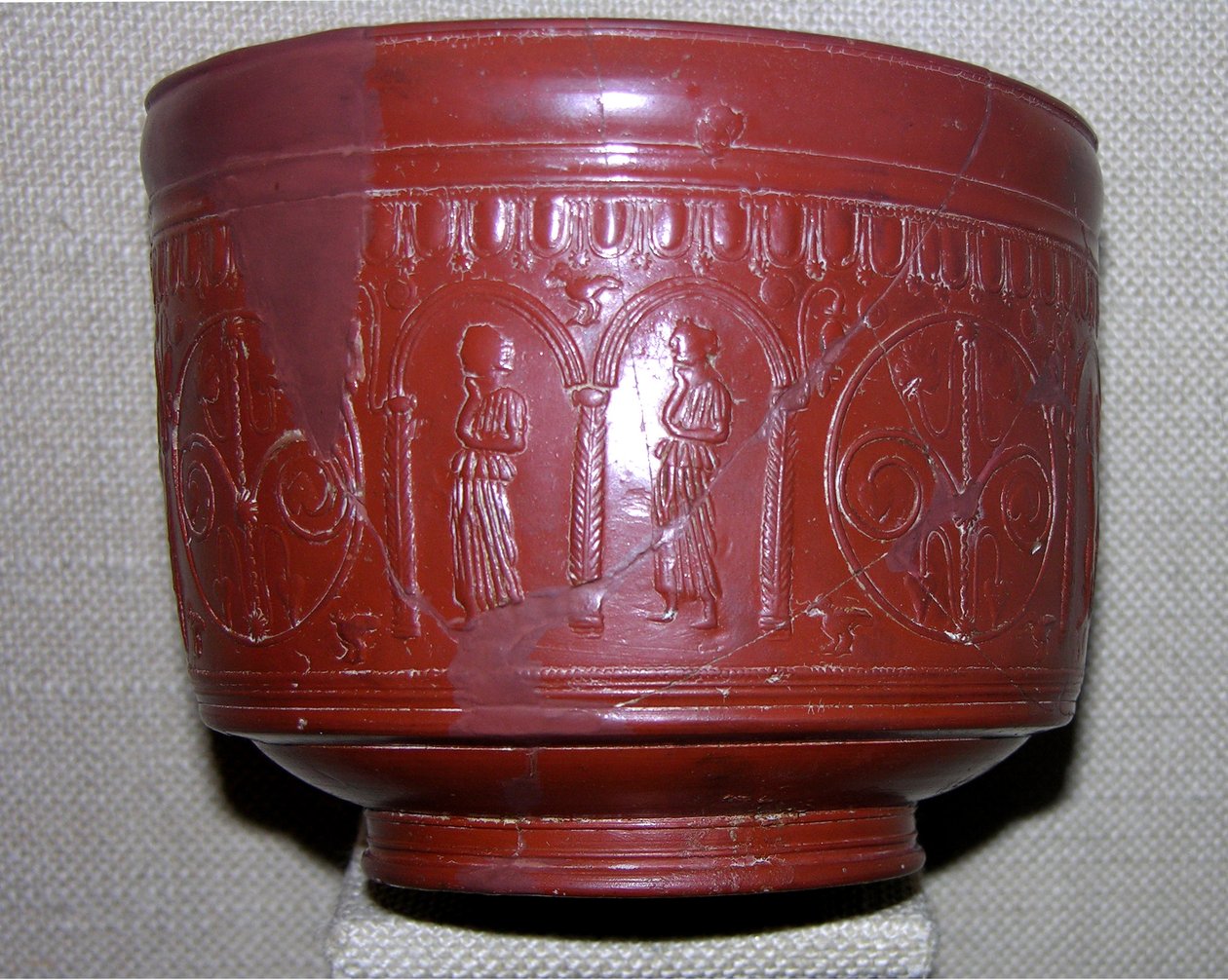 Coupe Dragondorff, de Graufesenque, c.150 av. J.-C. - Gallo-Roman