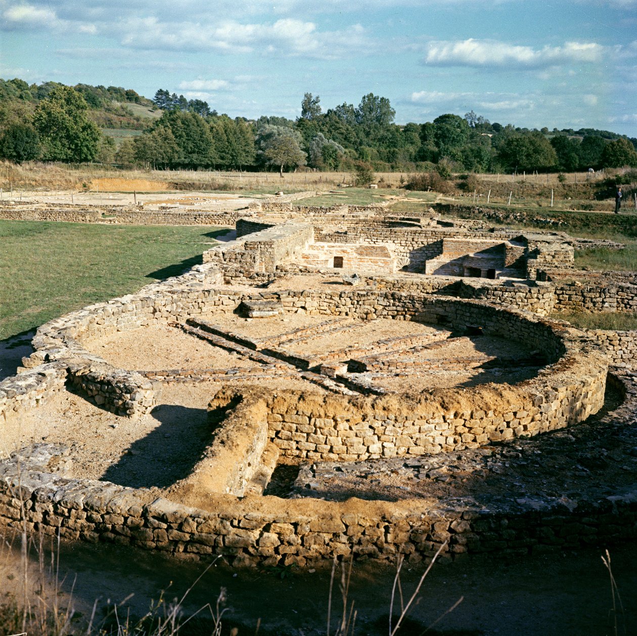 Vue des thermes - Gallo Roman
