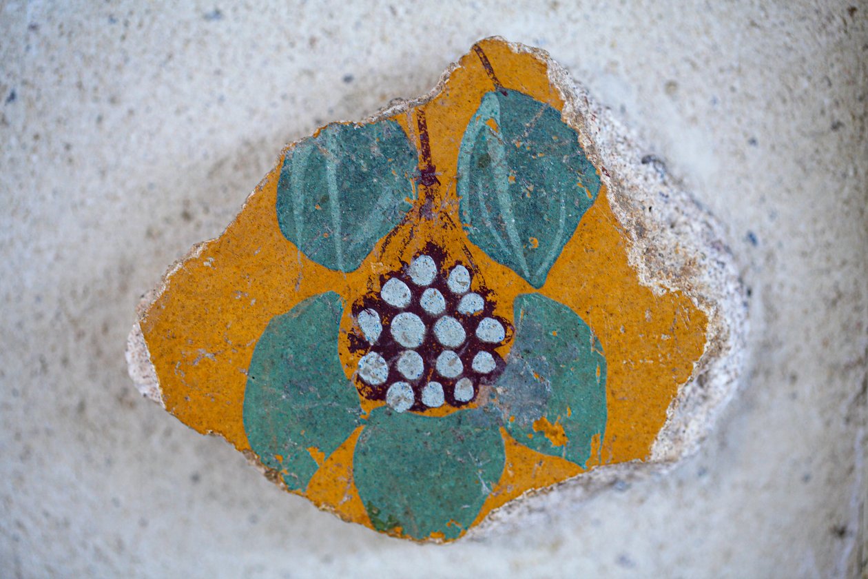 Partie de la décoration originale d