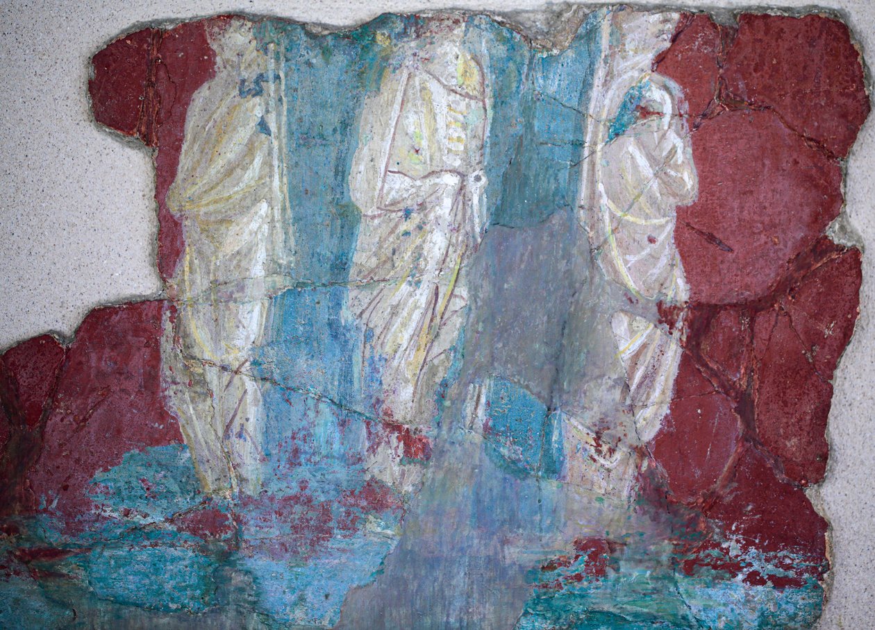 Peinture murale romaine - Gallo-Roman