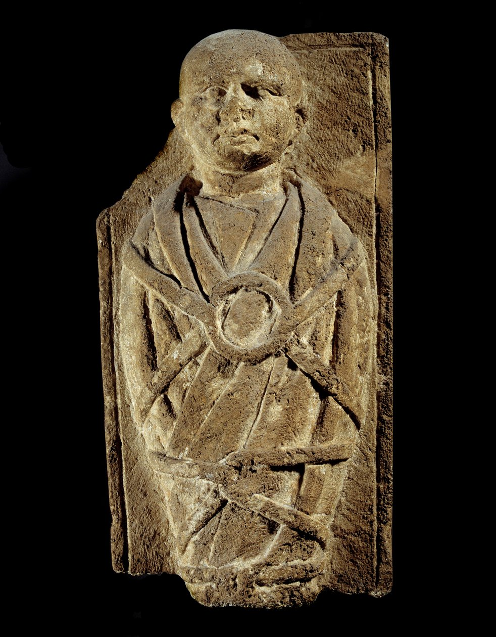 Art gallo-romain : ex-voto représentant un enfant emmailloté - Gallo Roman Gallo Roman