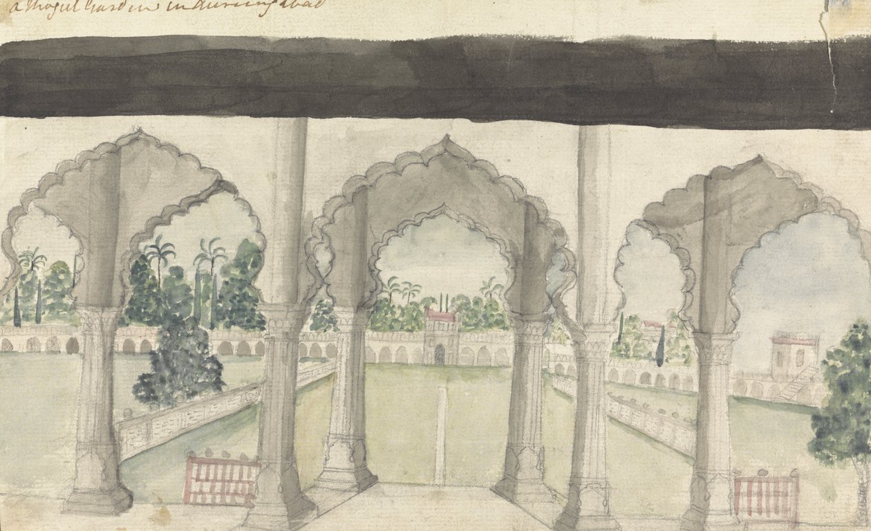 Un jardin mongol à Aurungabad - Gangaram Chintaman Tambat