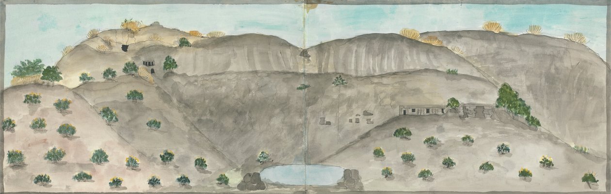La cascade de Doomar Leyna, sèche sauf en période de pluie - Gangaram Chintaman Tambat