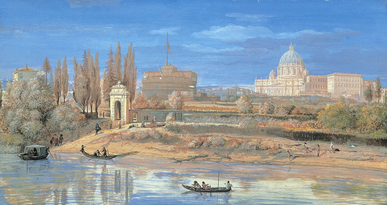 Vue du Castel Sant