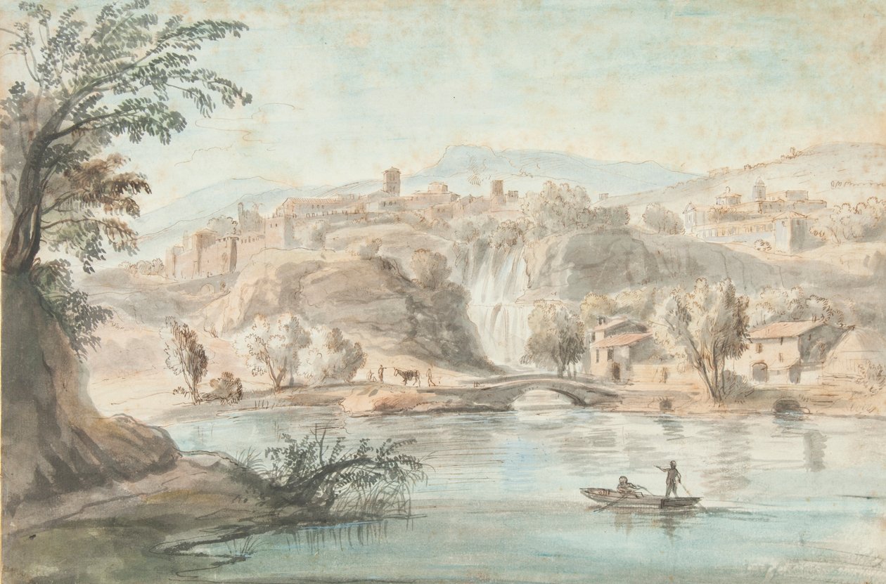 Paysage à Tivoli, 1701-10 - Gaspar van Wittel