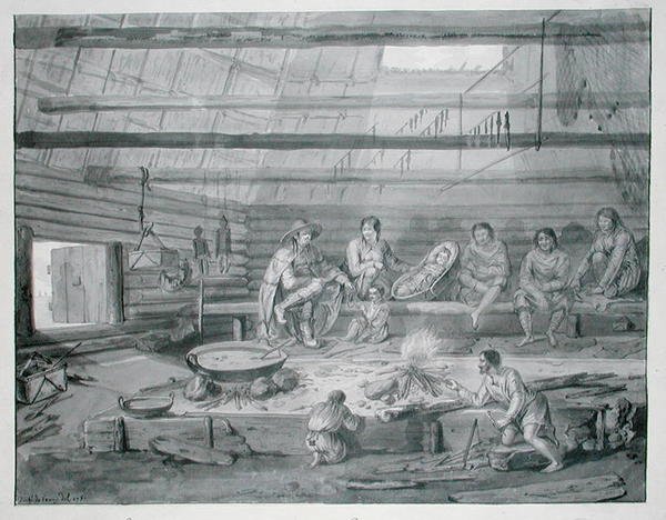 Costumes des habitants de la baie de Castries sur la côte de la Tartarie orientale - Gaspard Duche de Vancy