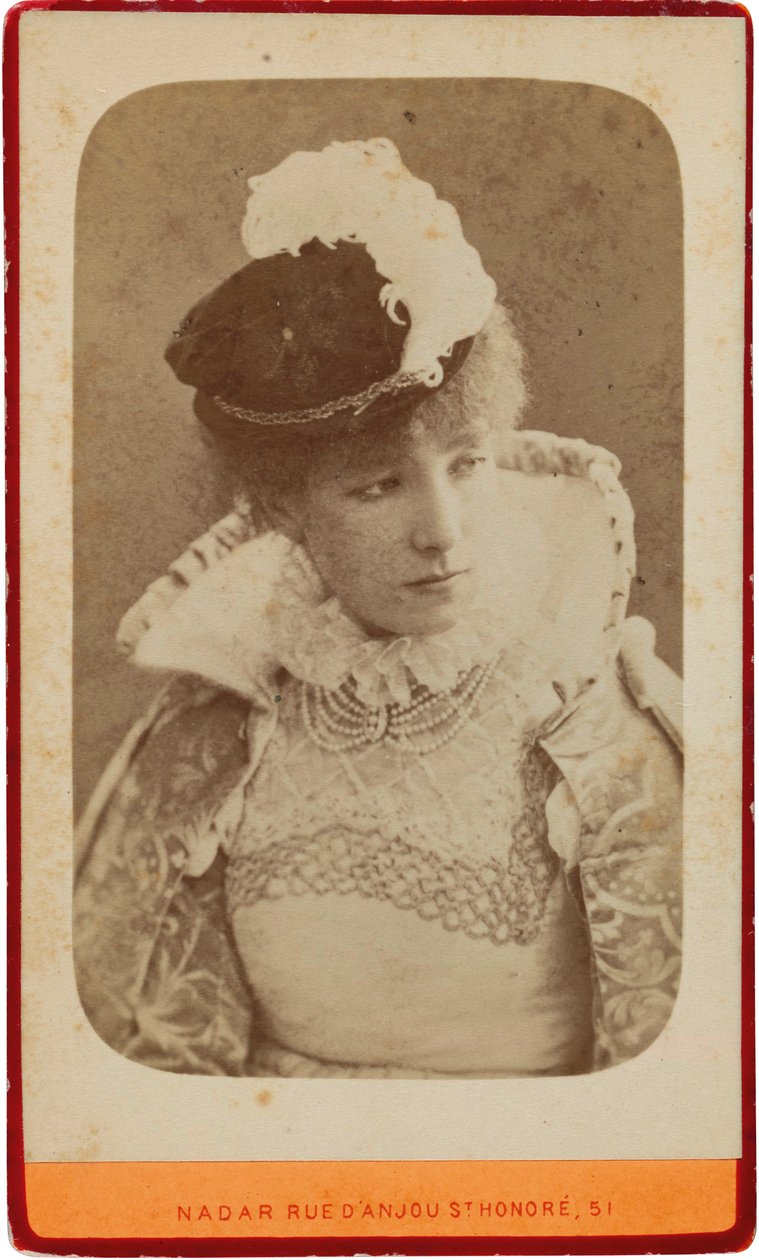 Portrait de Sarah Bernhardt 1844-1923, vers 1865 - Gaspard Félix Nadar