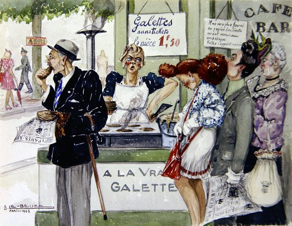 À La Vraie Galette - Gaston Le Beuze