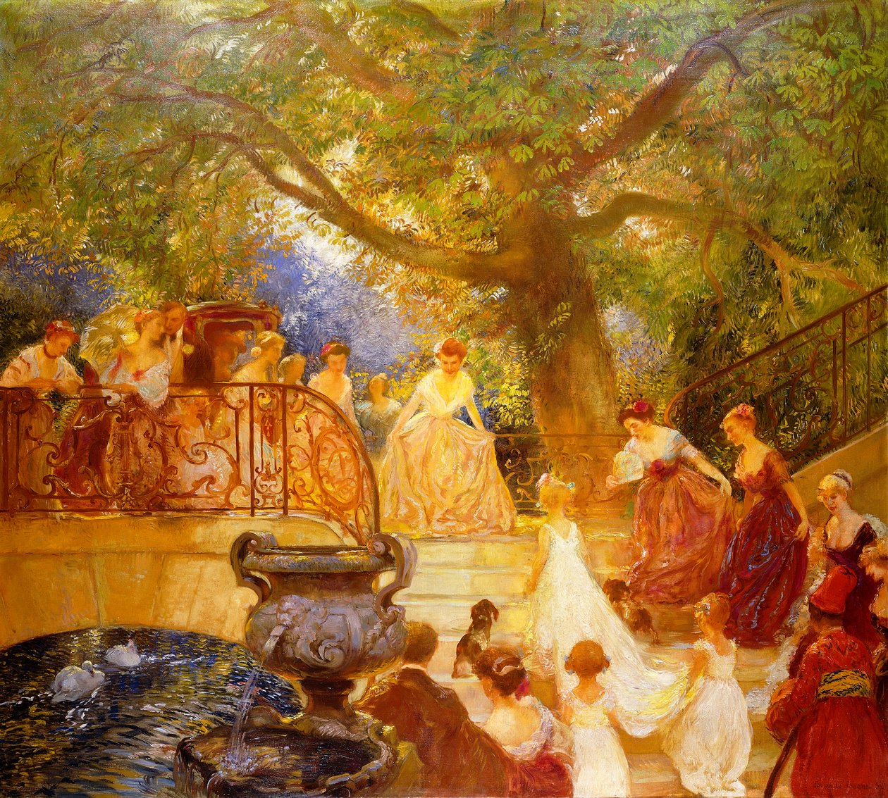 La visite de la princesse royale - Gaston de Latouche
