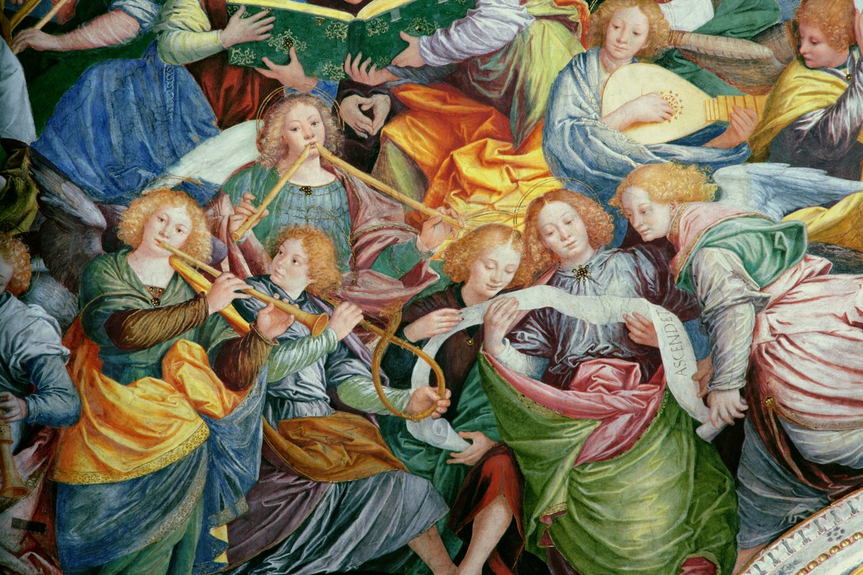 Le Concert des Anges (détail) - Gaudenzio Ferrari