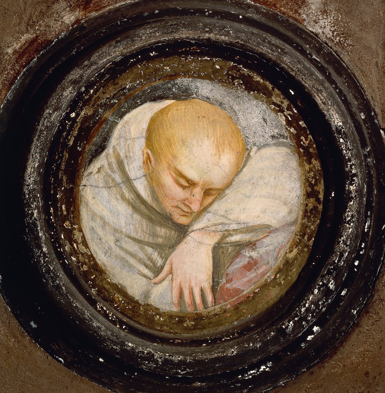 Italie, Varallo, Fragment de Frère - Gaudenzio Ferrari