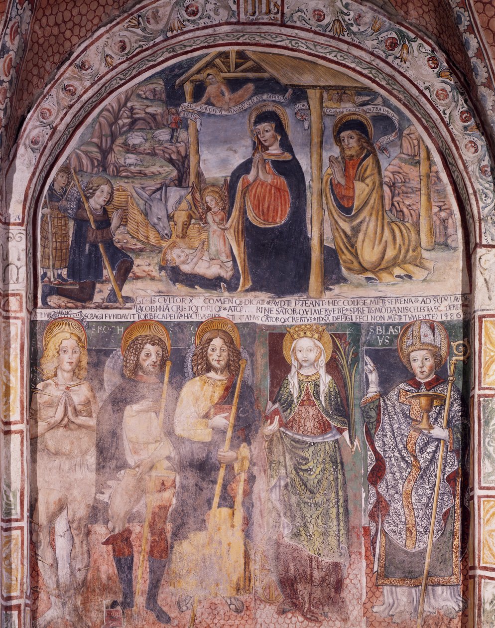 Nativité et Saints - Gaudenzio Ferrari