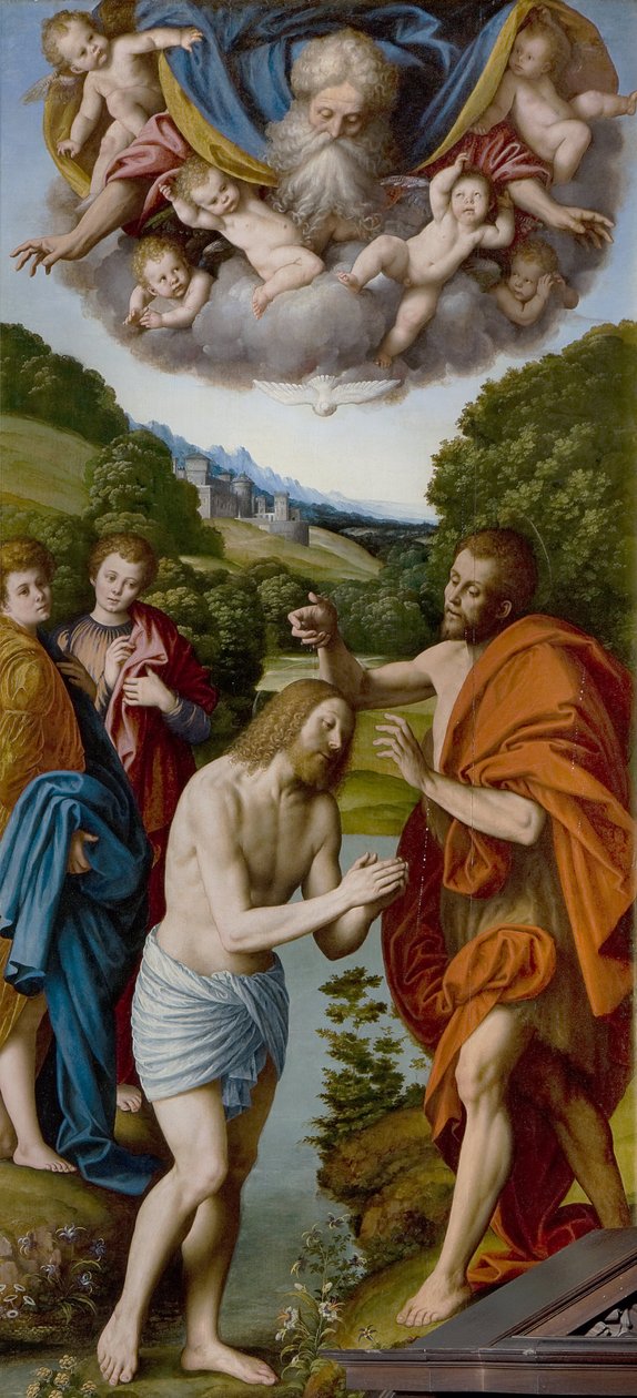 Le baptême du Christ (peinture) - Gaudenzio Ferrari