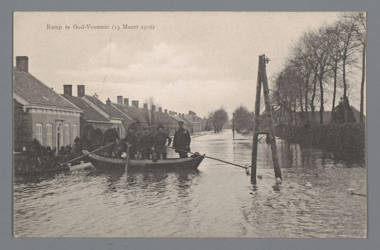 Catastrophe à Oud-Vossemeer le 13 mars 1906 - Gebroeders van Straaten