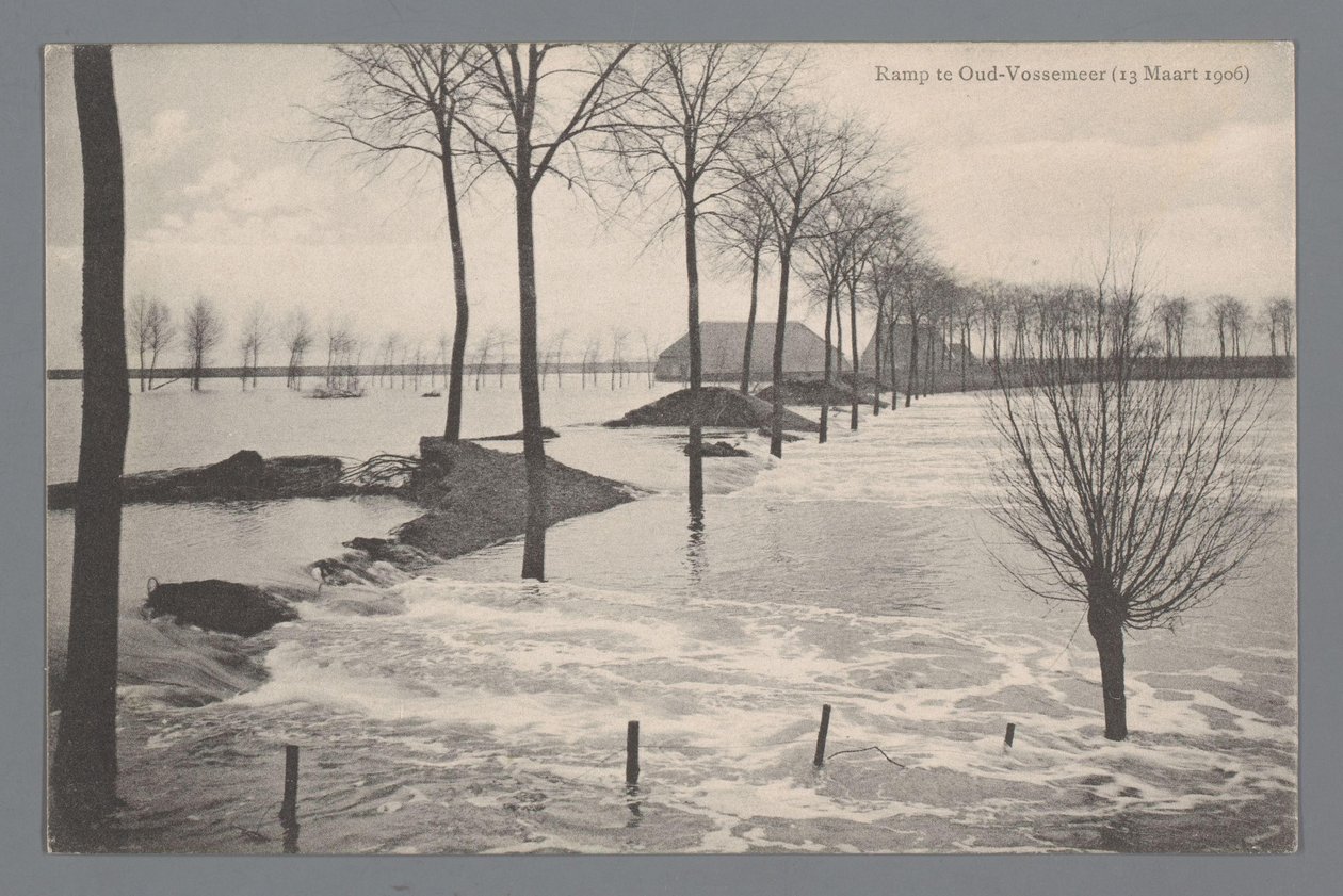 Catastrophe à Oud-Vossemeer le 13 mars 1906 - Gebroeders van Straaten