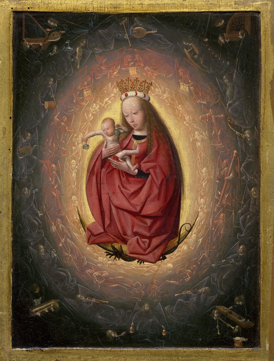 La glorification de la Vierge - Geertgen Tot sint Jans