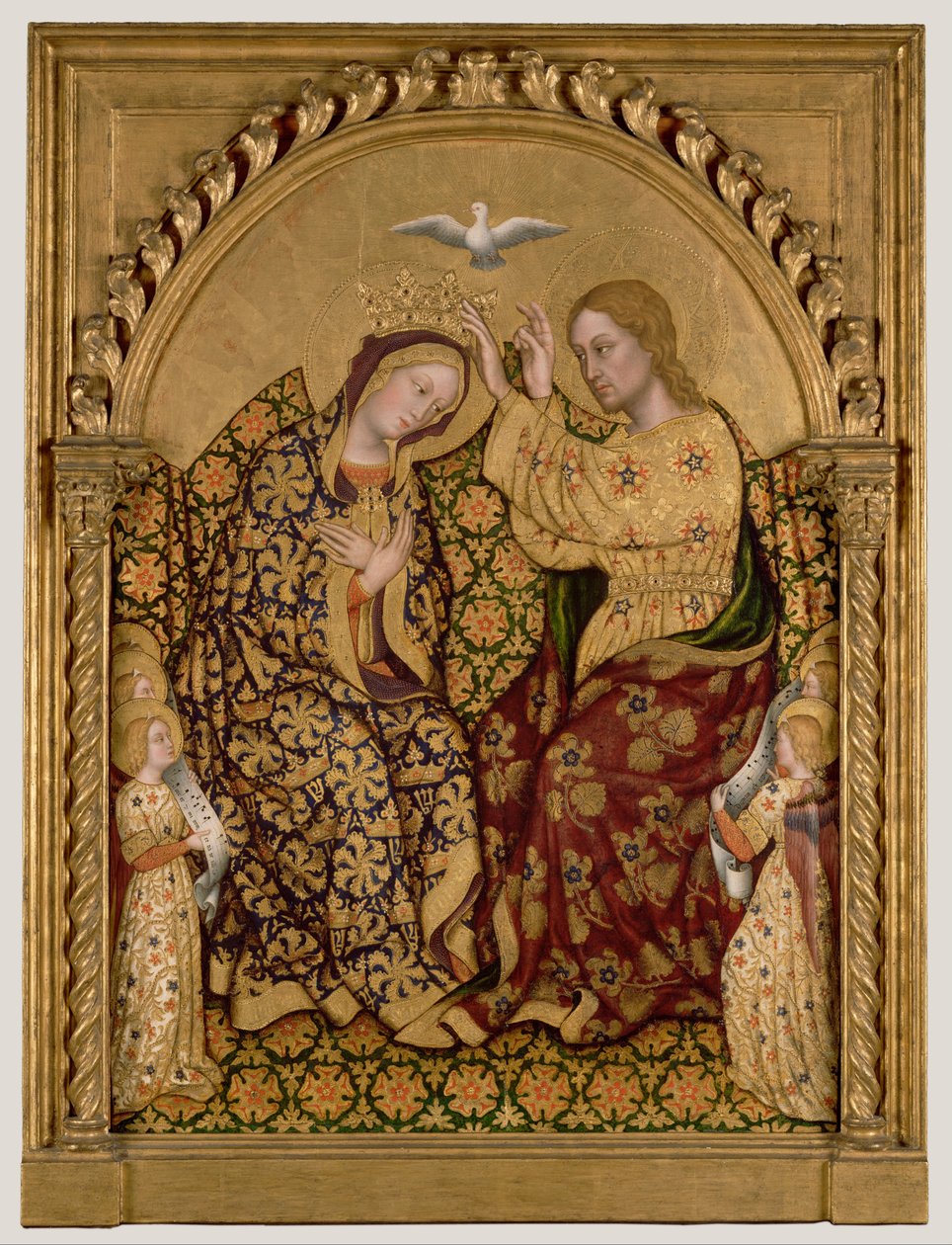 Le couronnement de la Vierge - Gentile da Fabriano