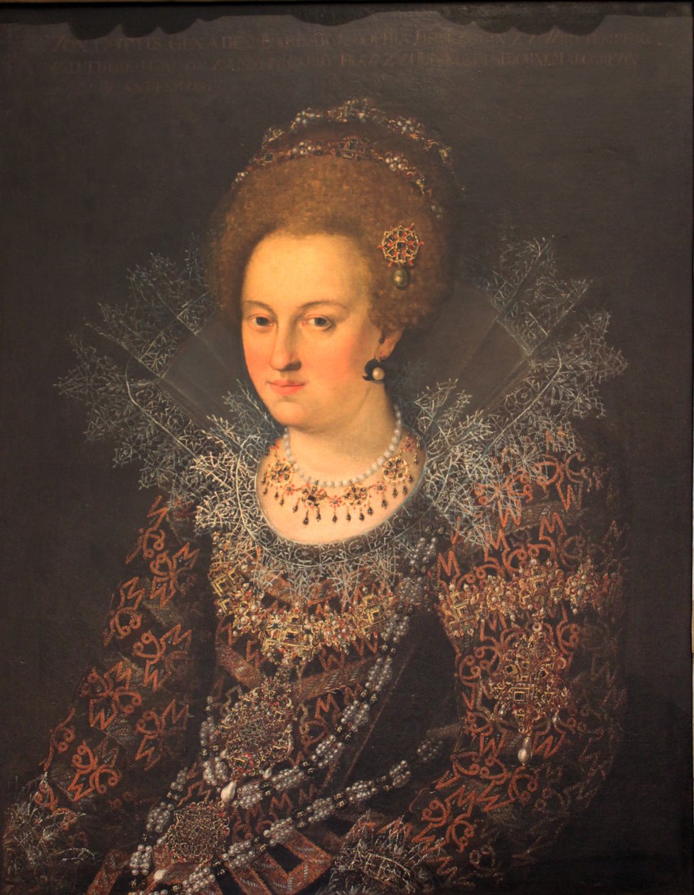 Portrait de Barbara Sophie de Brandebourg - Georg Donauer