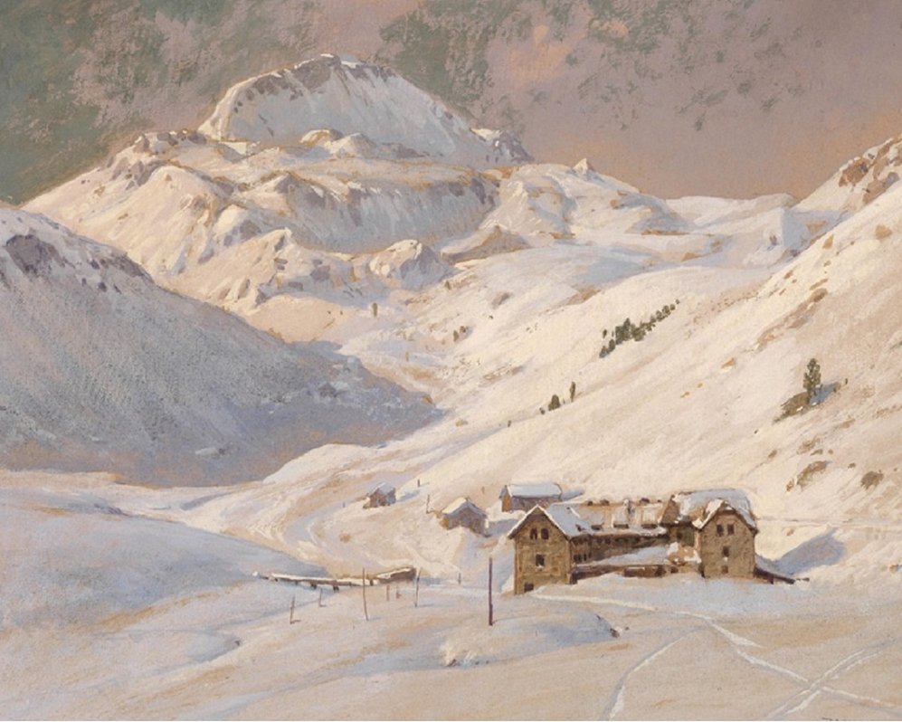 Maison Seekar et Mont Seekarspitze - Georg Janny