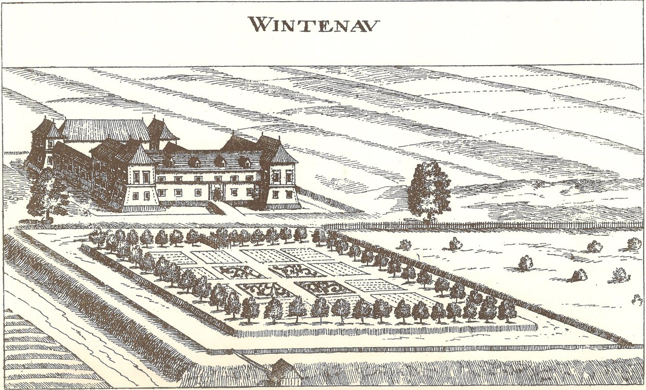 Topographia Ducatus Stiriae - 479 Windenau près de Marburg - Georg Matthaus Vischer