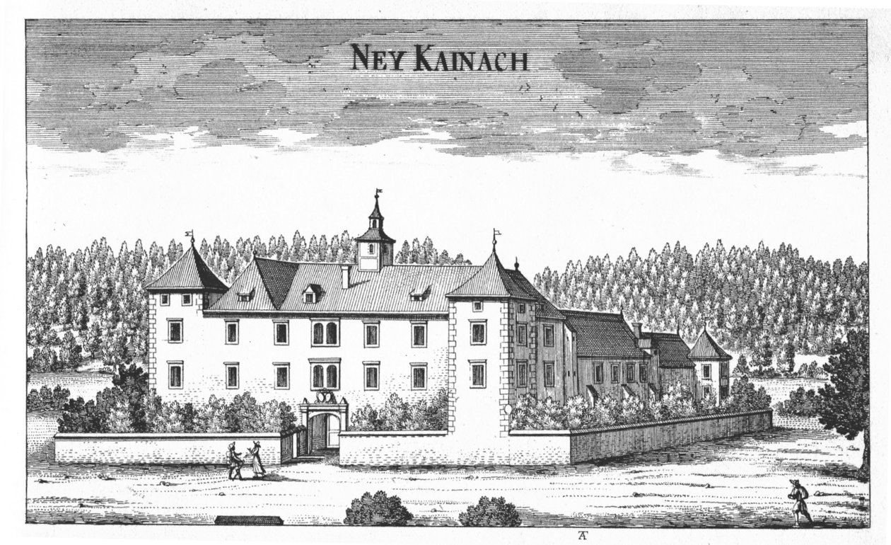 Château de Ney Kainach, Neu Kainach ou Klein Kainach - Georg Matthaus Vischer