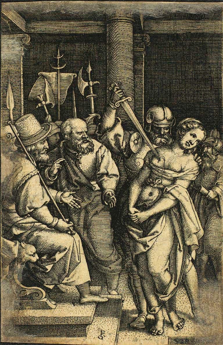 Virginie - Georg Pencz