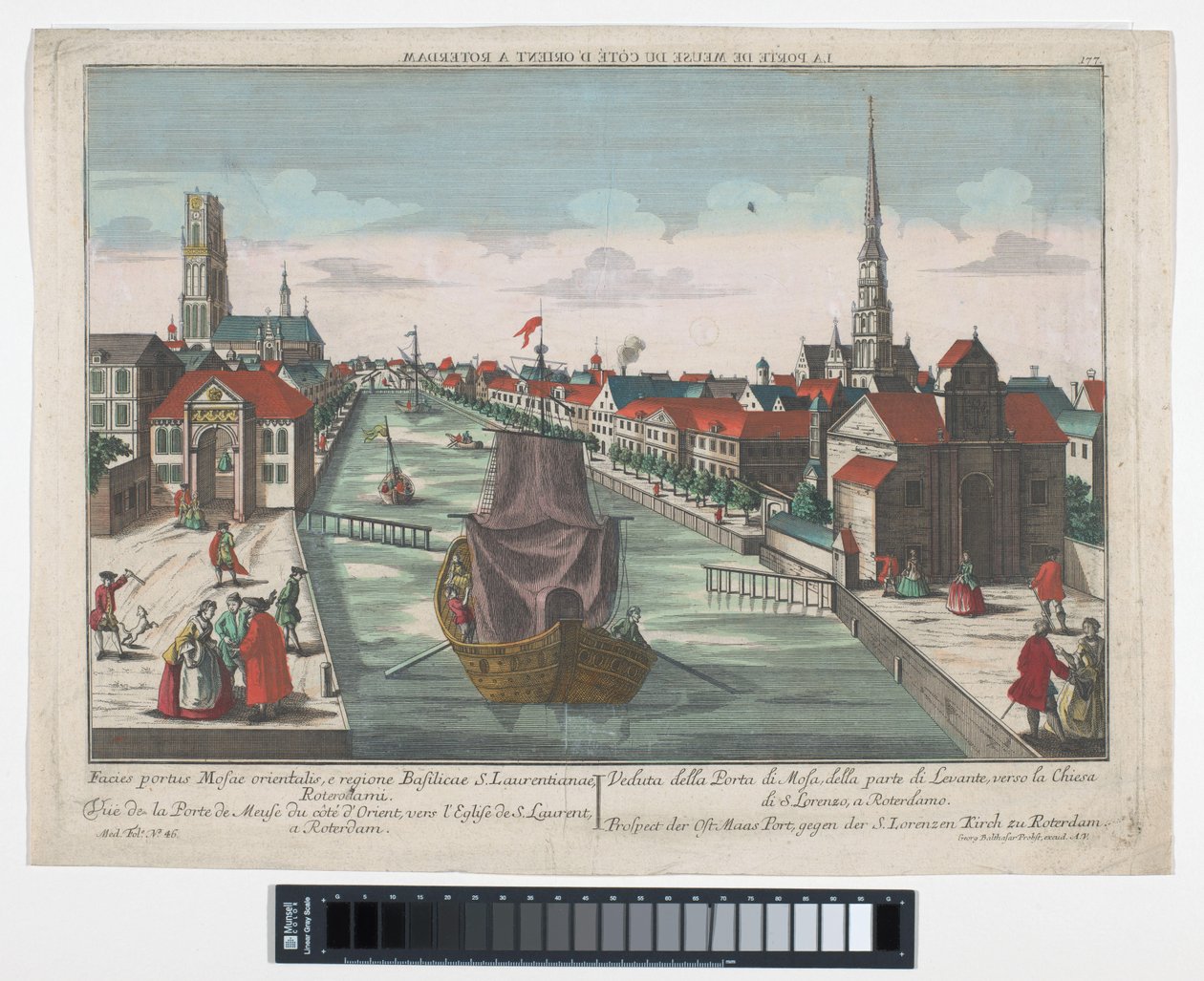 Vue de la Wester Oude Hoofdpoort et de l