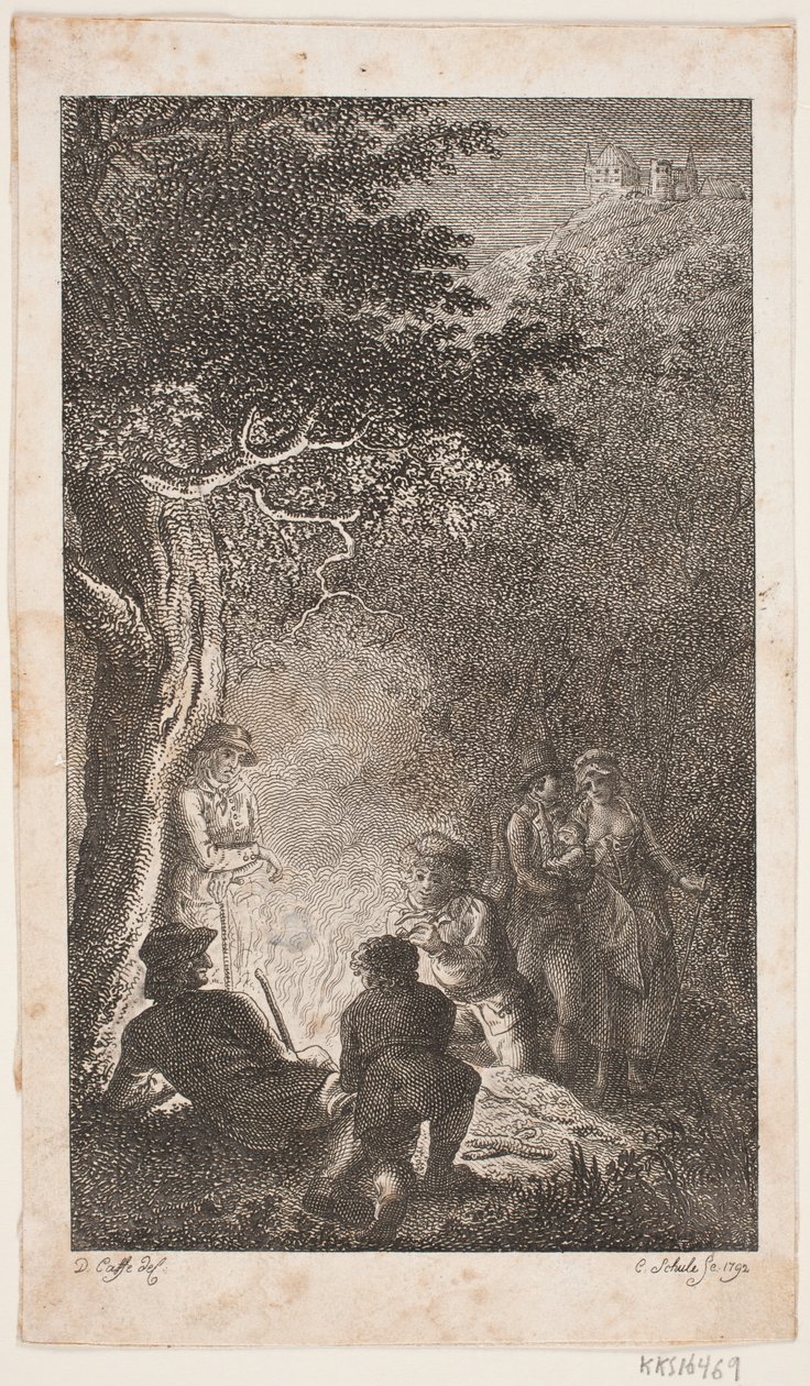 Illustration avec des figures autour d