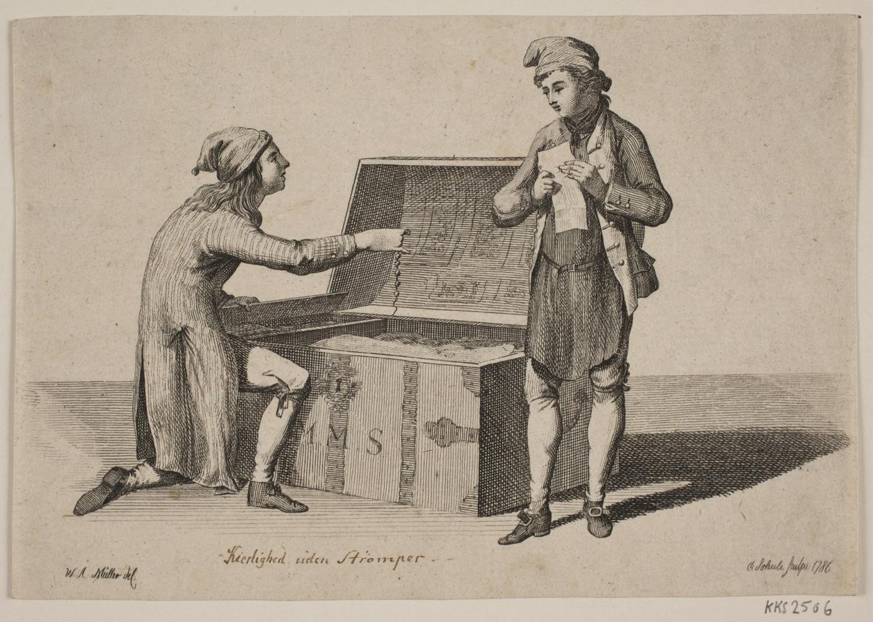 Mads et Jesper dans "Kærlighed uden strømper" - Georg Christian Schule
