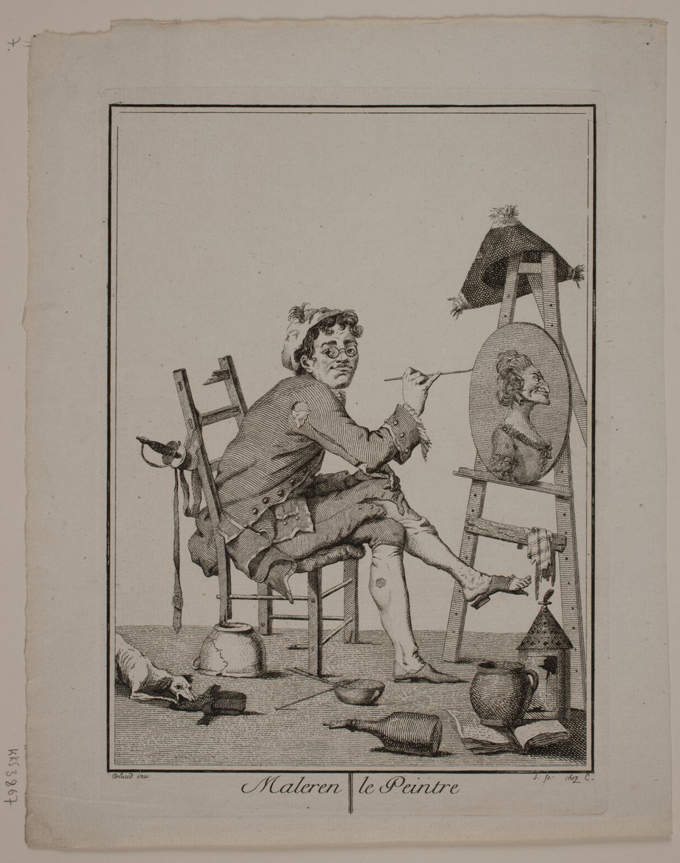"Le Peintre" - Georg Christian Schule