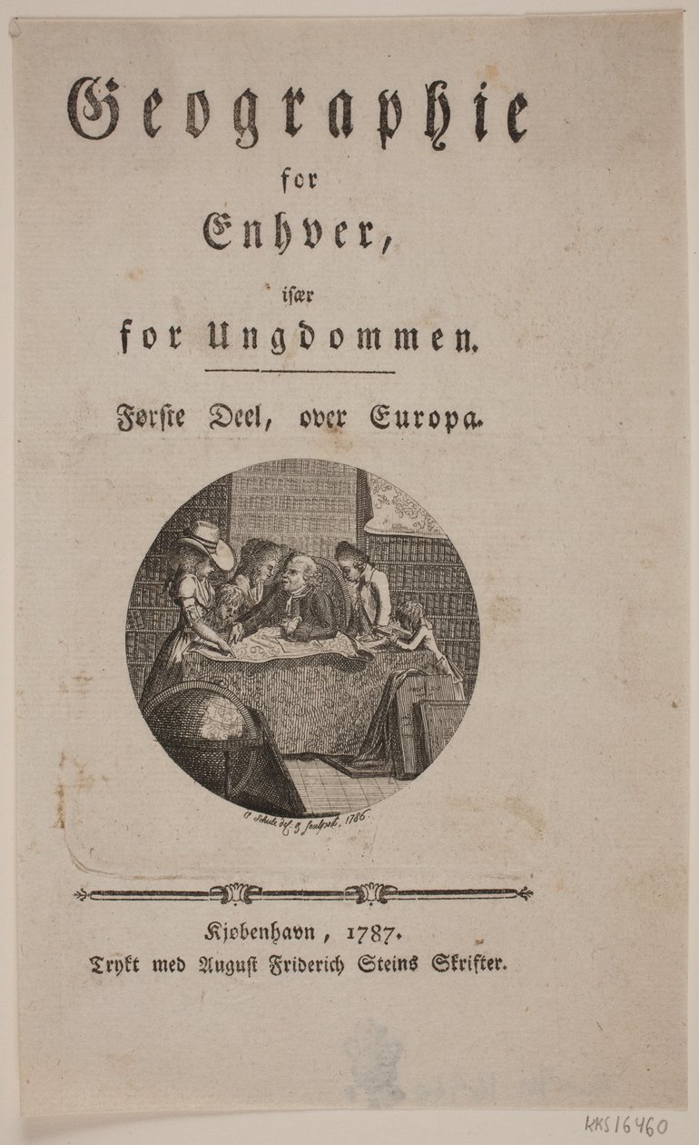 Page de titre avec vignette pour "Géographie pour tous" - Georg Christian Schule