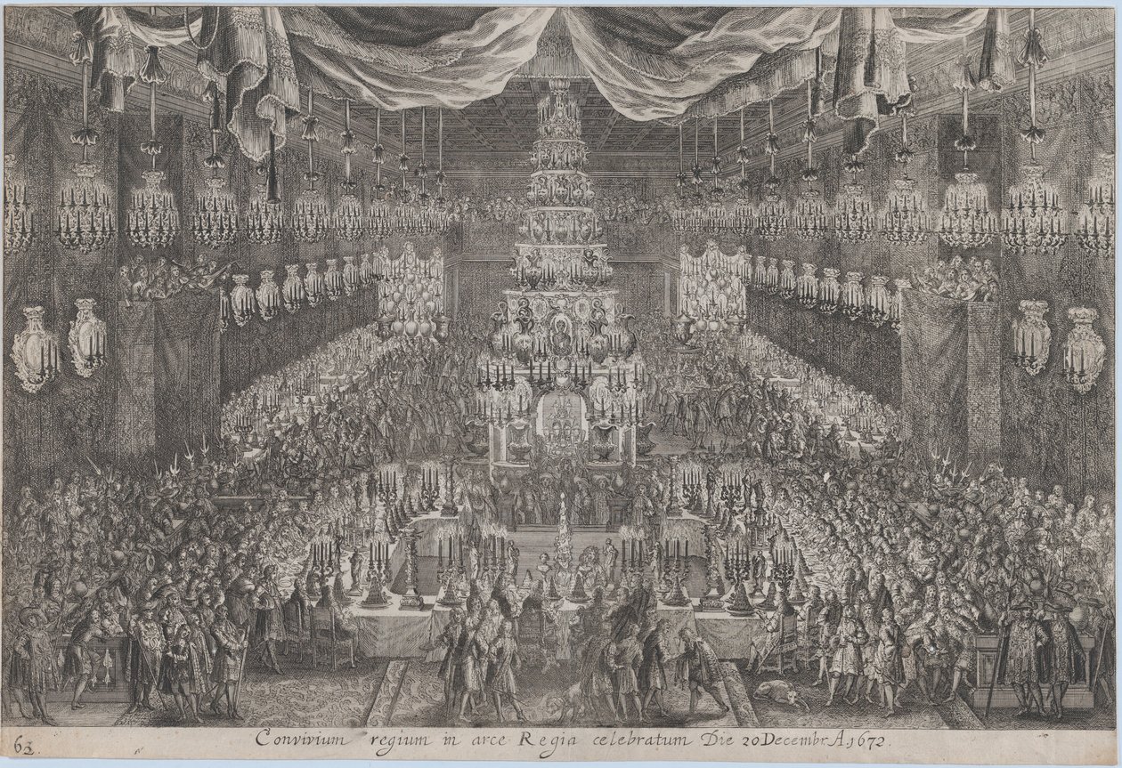 Couronnement de Charles XI, Stockholm, 20 décembre 1672 - Georg Christoph Eimmart