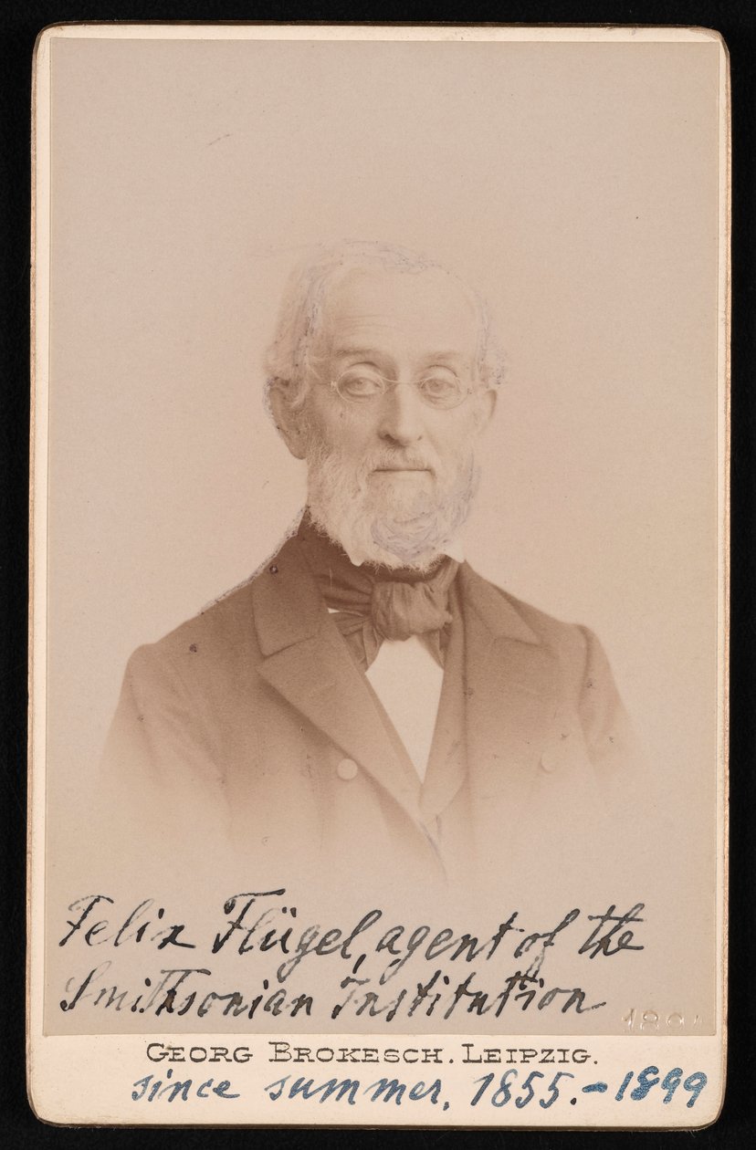 Portrait de Felix Flugel 1820-1904, 1894 - Georg Conrad Adolph Brokesch