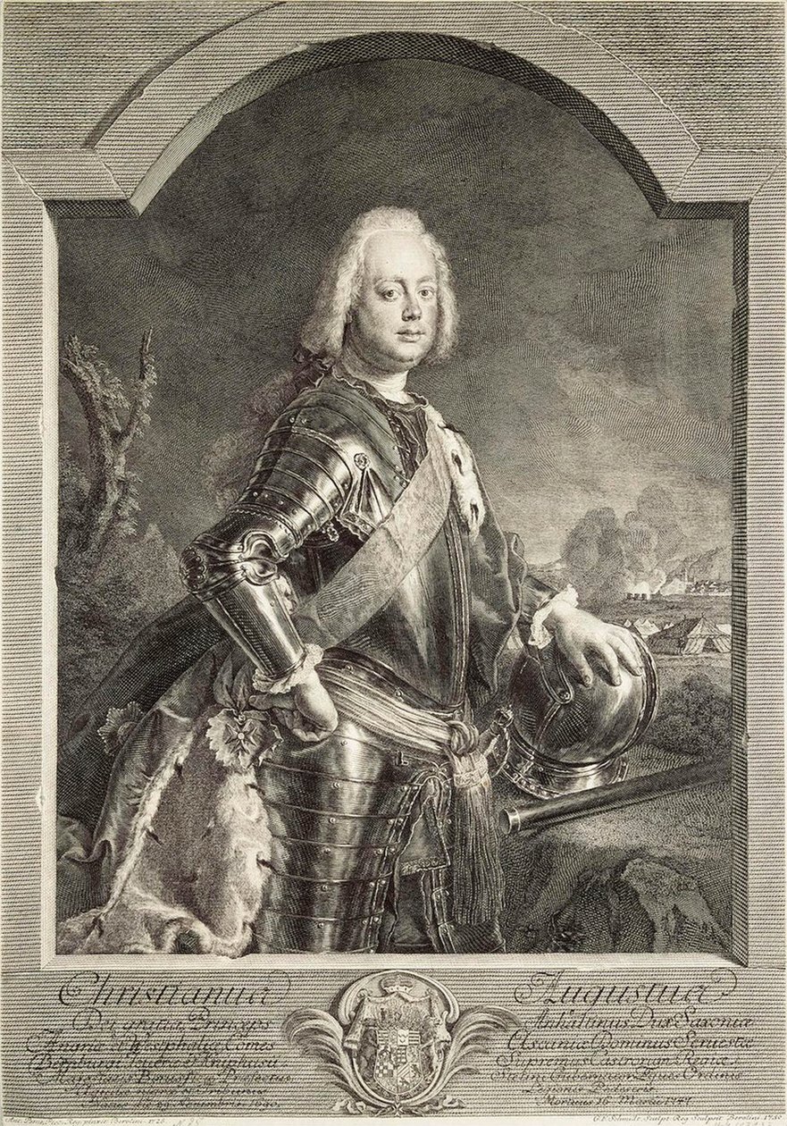 Portrait de Christian Auguste, Prince d