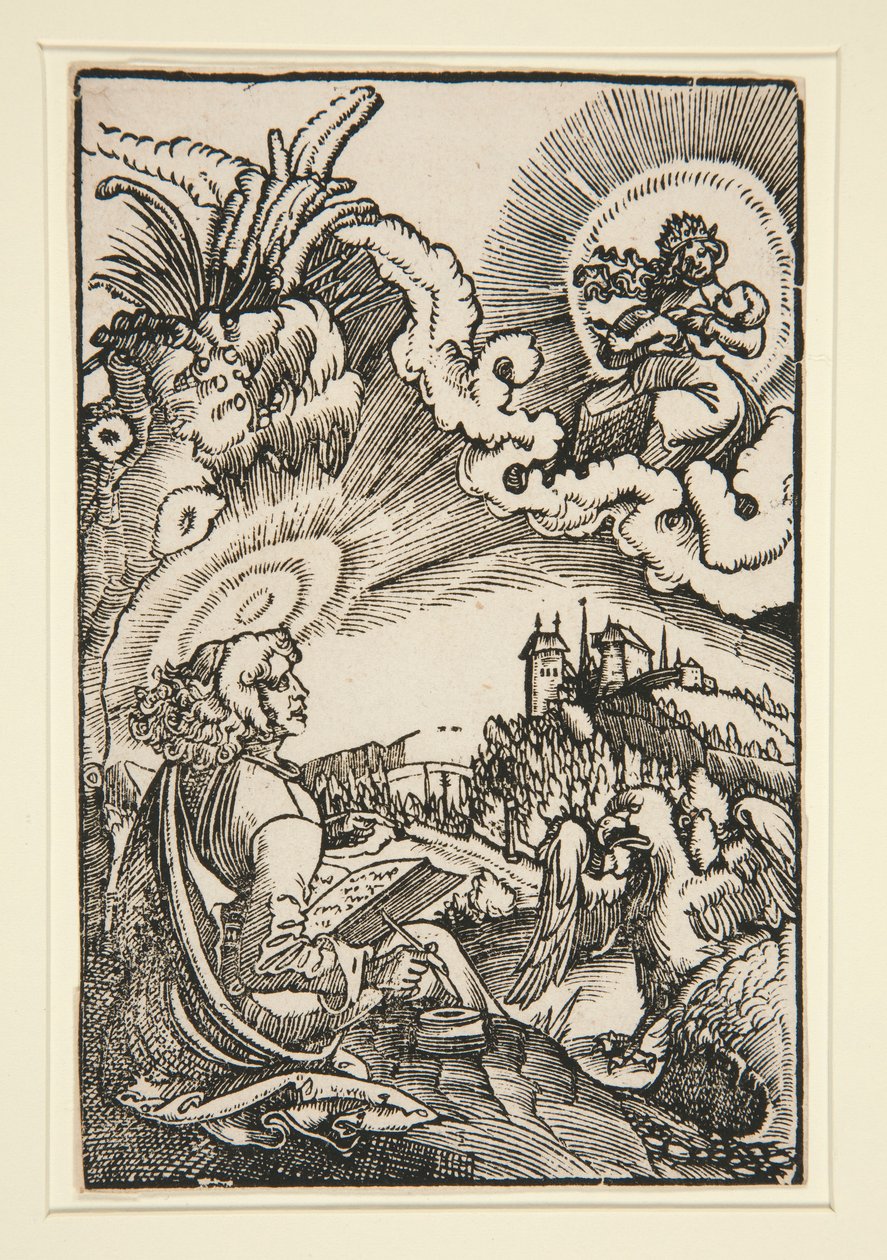 Saint Jean à Patmos - Georg Lemberger