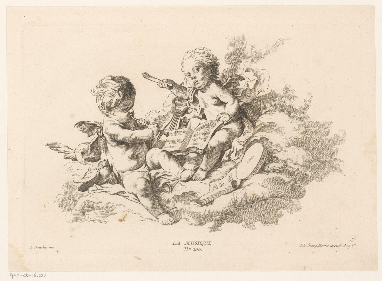 Musique, Livre des Arts - Georg Leopold Hertel