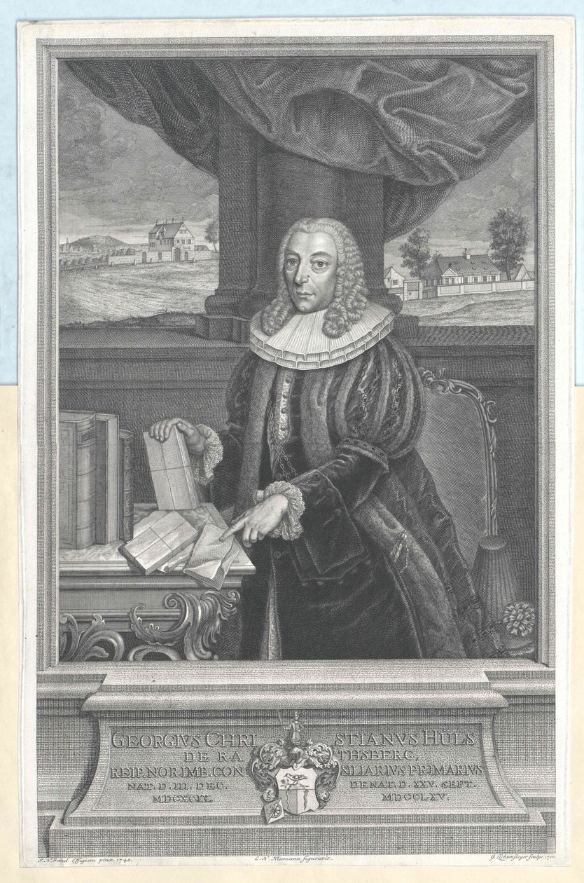 Georg Christian H?006c007300200076006fn Rathsberg, conseiller du conseil municipal de Nuremberg - Georg Lichtensteger